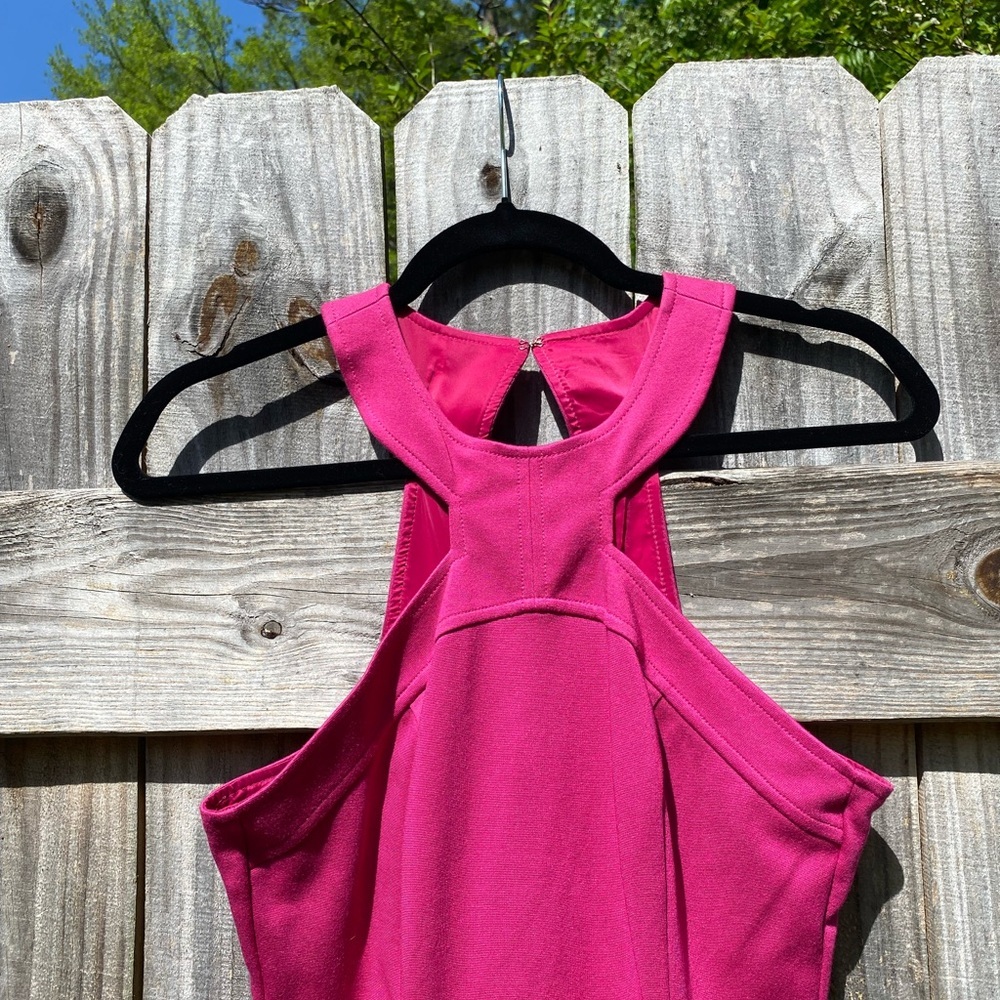 Trina Turk Hot Pink Dress - Size 4 - Picture 3 of 5